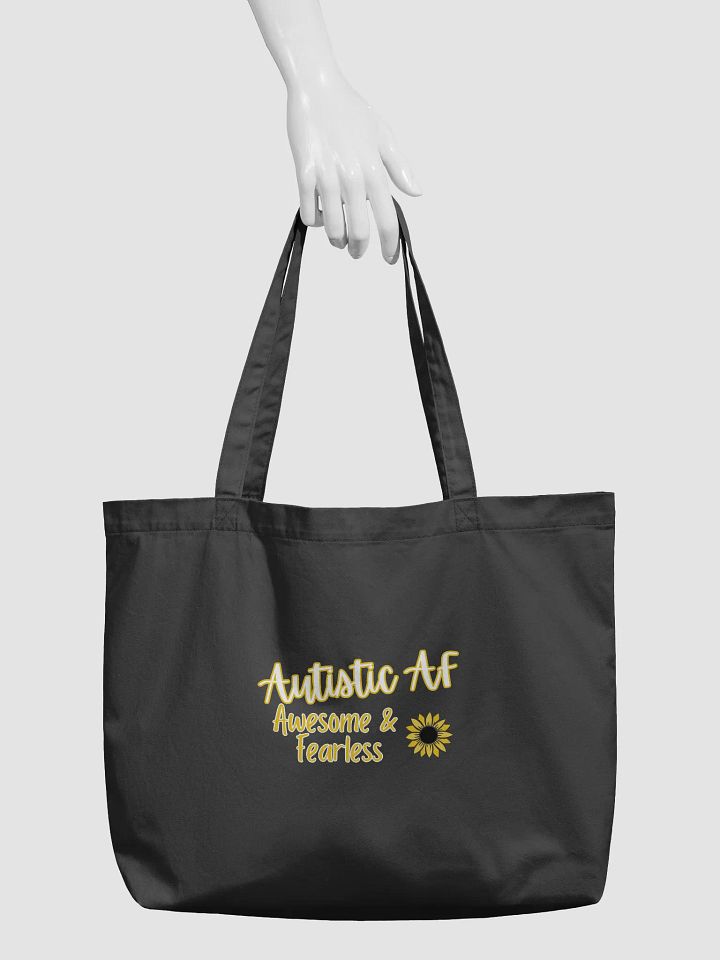 Autistic AF Organic Tote product image (2)