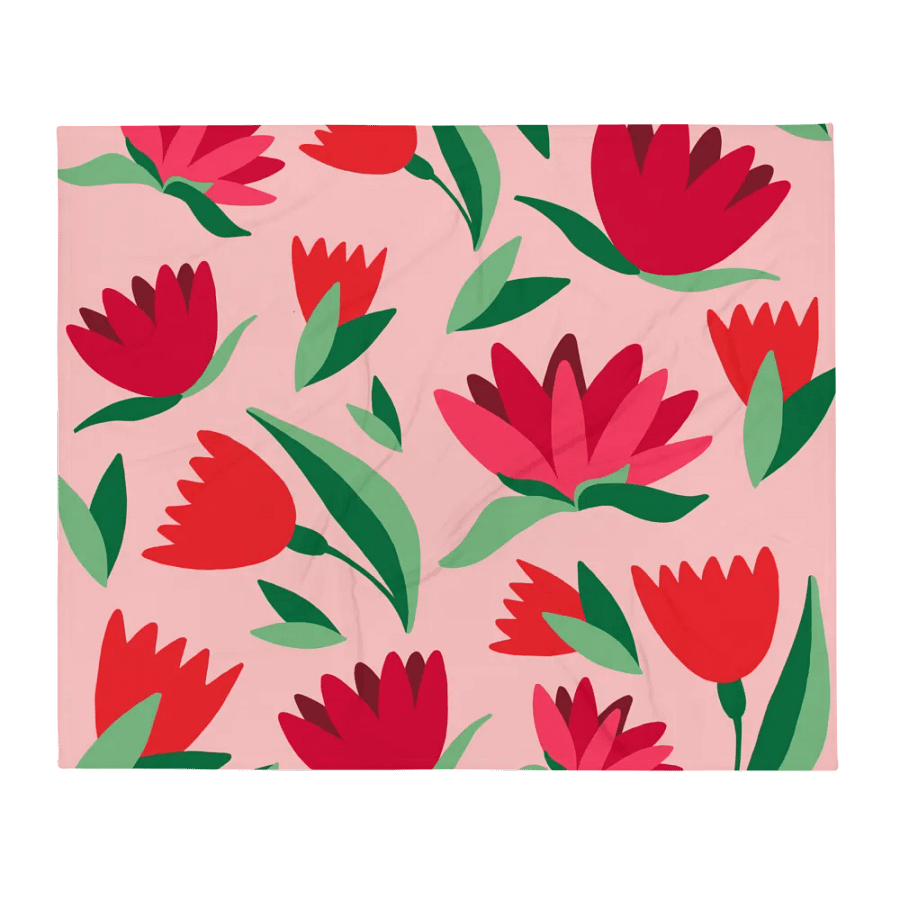 Bloom Burst Throw Blanket product image (3)