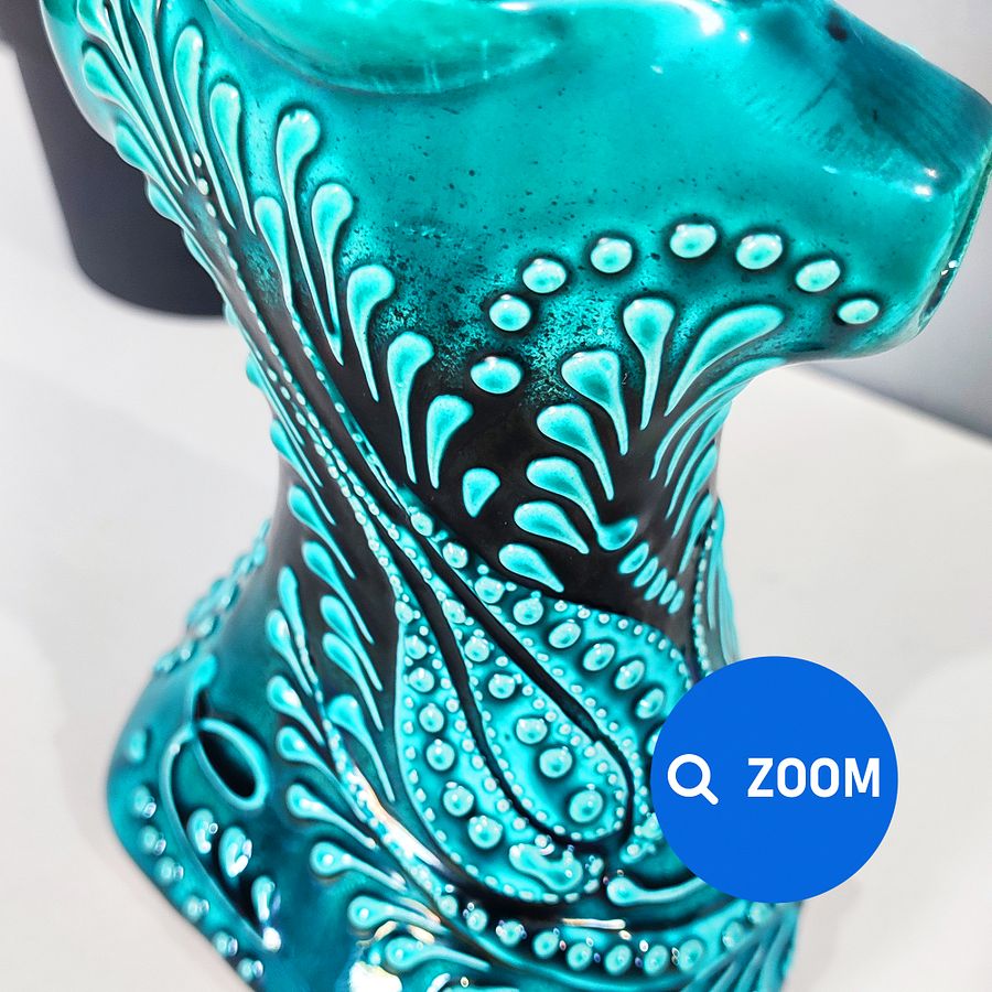 Ceramic decor, Robe/Kaftan — handmade pottery, handmade ceramic, home decor, handmade gift, Turkish ceramic product image (5)
