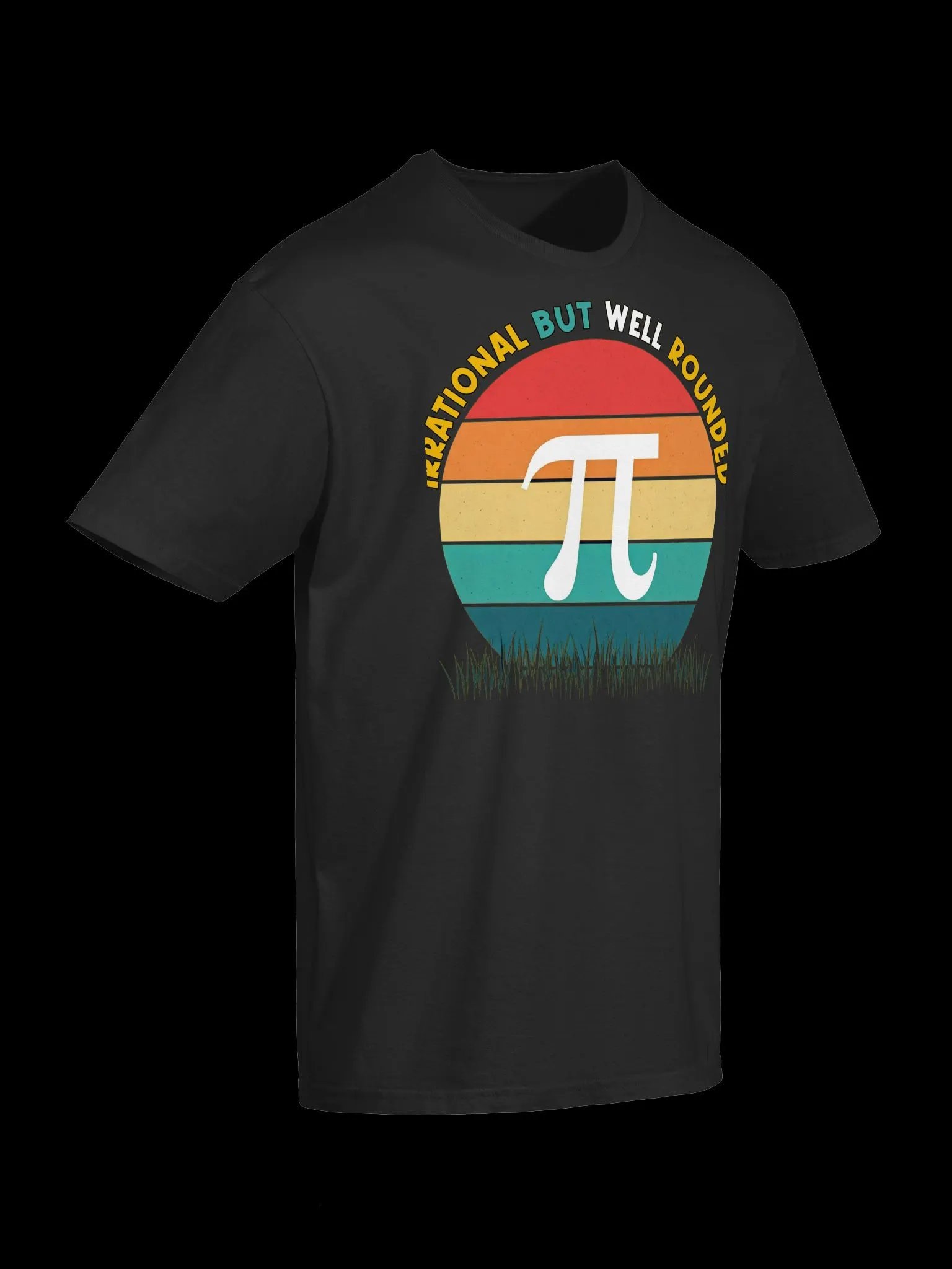 Math Lover-Irrational But Well Rounded-Pi Day T-Shirt product image (11)