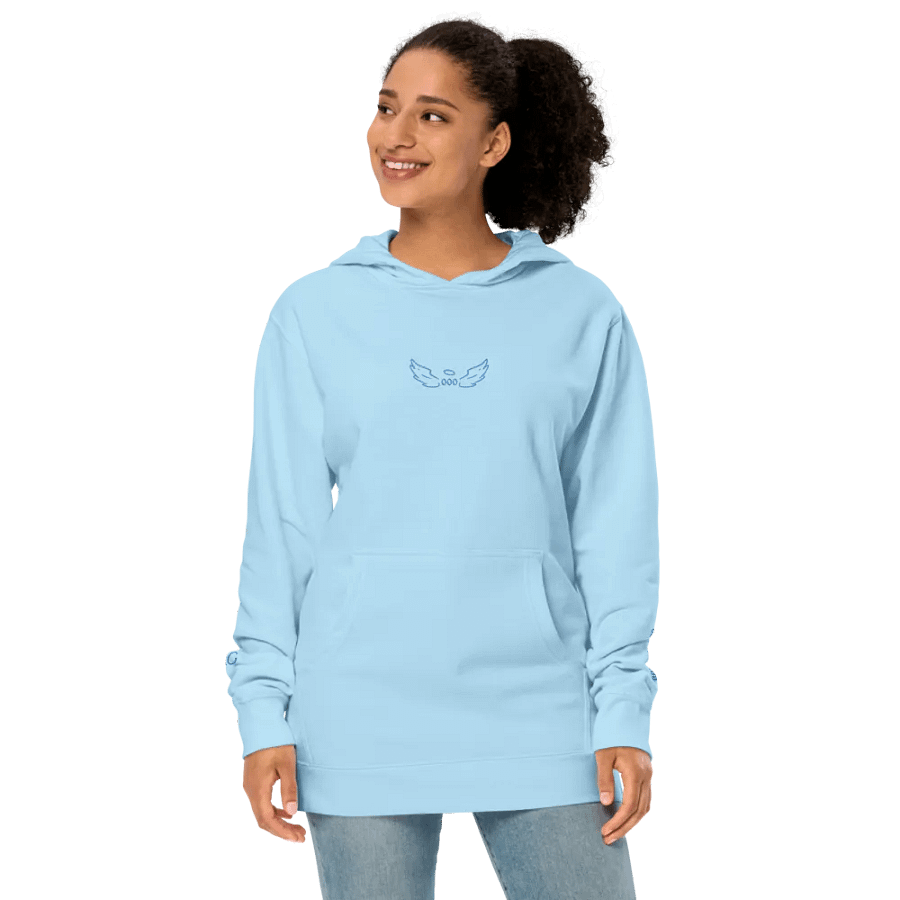 Independent Hoodie 000 Hoodie - Aqua Teal Thread Embroidery product image (12)