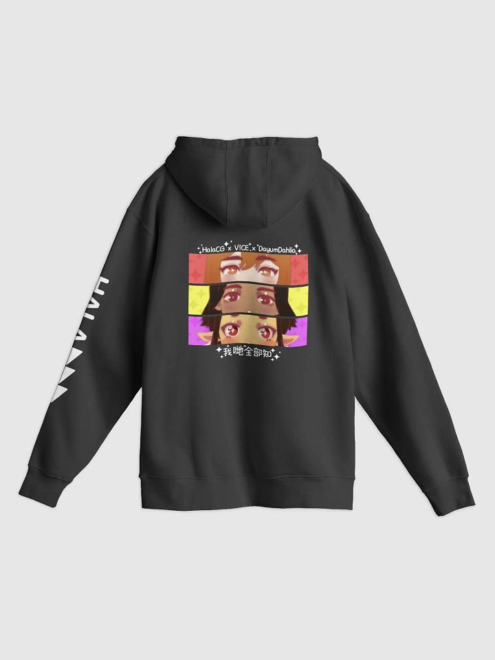We All Know (我哋全部知) Hoodie (Dark) [Design 2] product image (2)