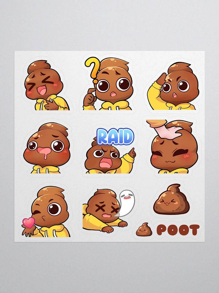 POOT Sticker Set 1 product image (1)