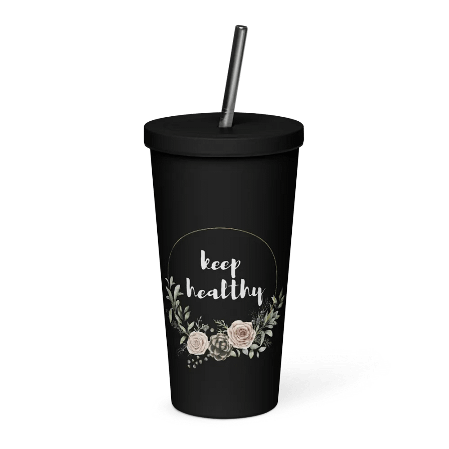 Floral Stainless Steel Thermal Tumbler product image (1)