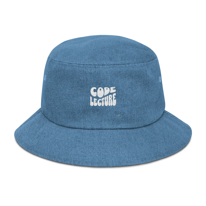 Code Lecture - (Denim Bucket Hat) product image (40)