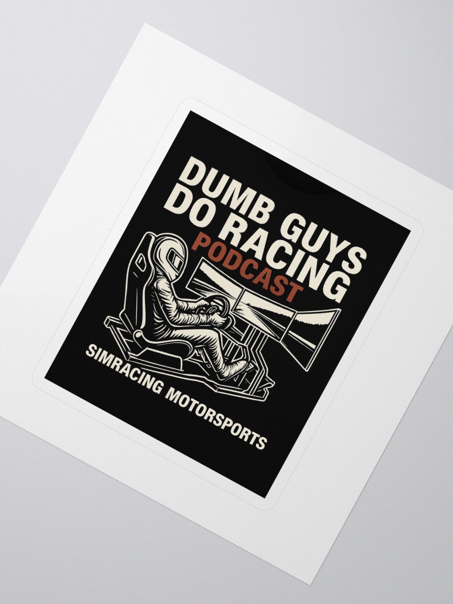 DGDR Podcast Kiss Cut Stickers product image (2)