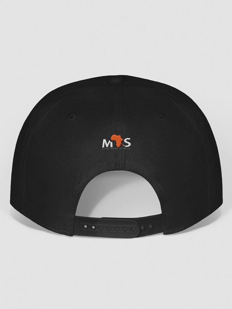 African Silhouette Snapback Cap product image (4)