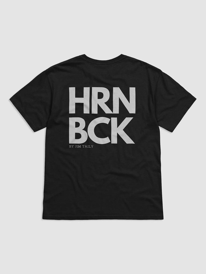 HRNBCK T-SHIRT – Original Black Edition (print) product image (1)