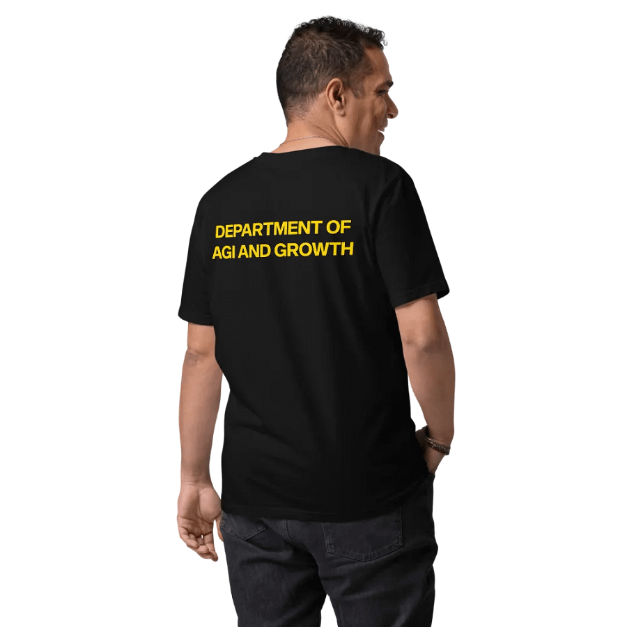 department of agi and growth t-shirt - 100% organic cotton product image (11)
