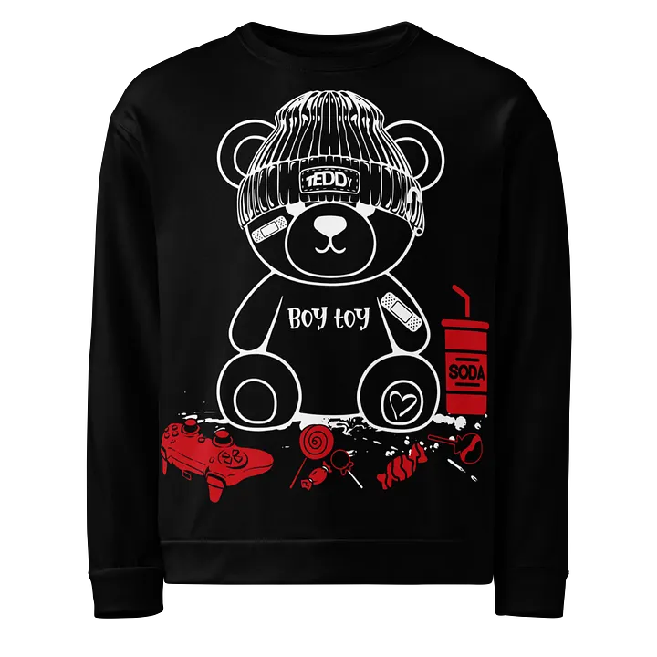 Boy Toy Teddy Unisex Sweatshirt product image (1)