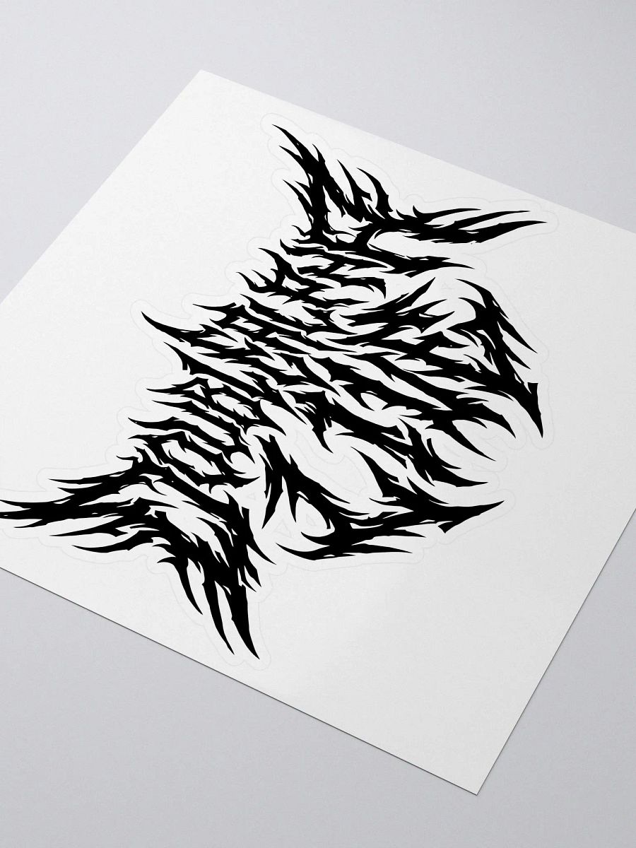 Metal Sticker - Black product image (3)