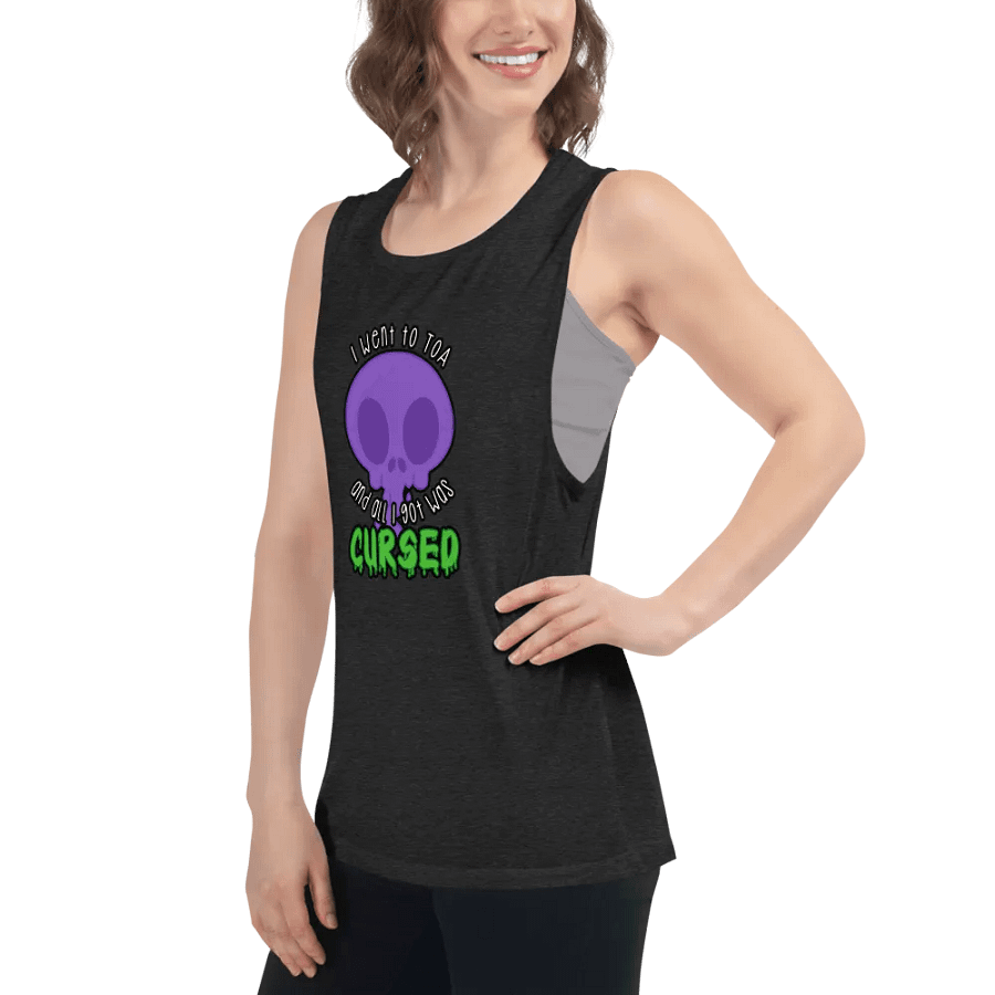 All I Got Was Cursed - Warlock - Women's Style Muscle Tank product image (7)