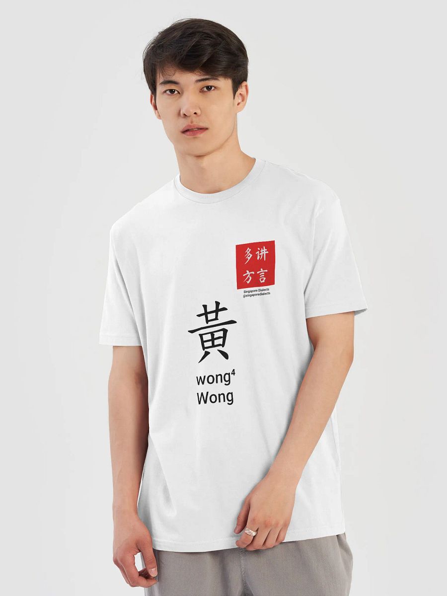 黄 Wong (Cantonese) Surname T-Shirt (Light) product image (5)