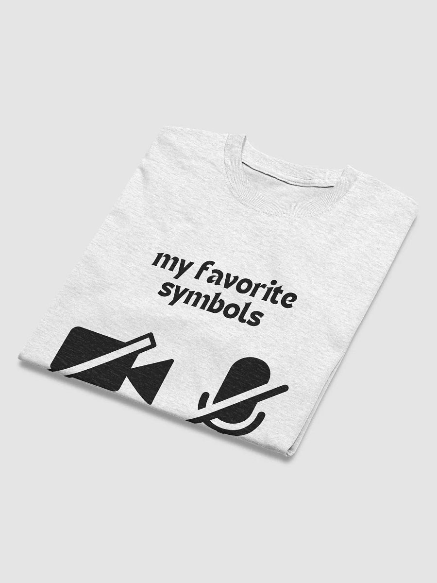 Favorite Symbols of an Introverts T-shirt product image (3)