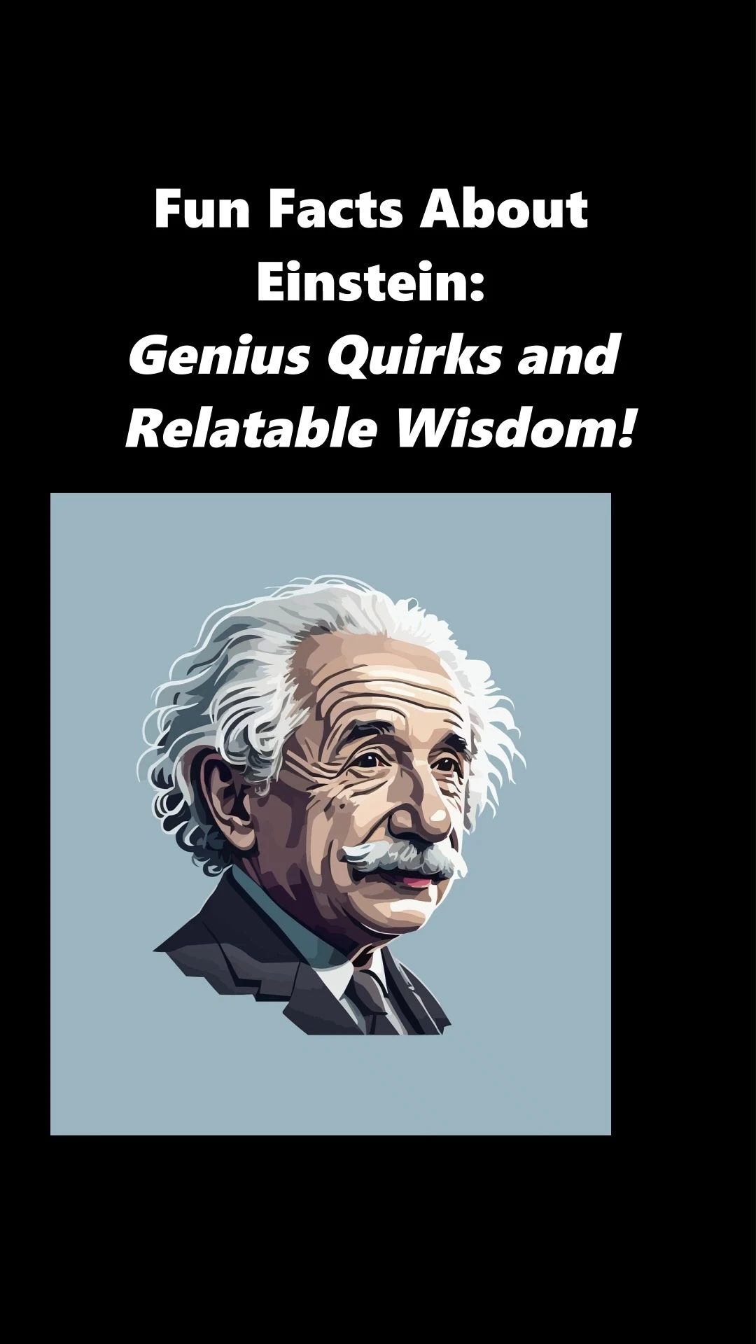 #FunEinsteinfacts #geniousfacts #funwitheinstein #positivelytakingcare