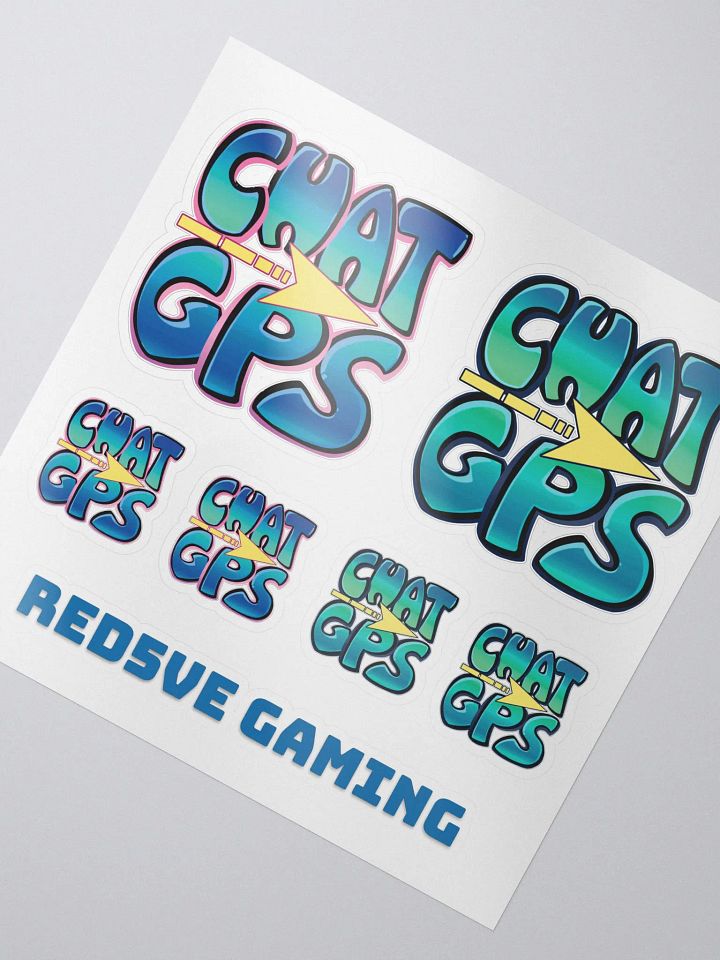Red5ve Gaming ChatGPS Sticker Set 1 product image (2)