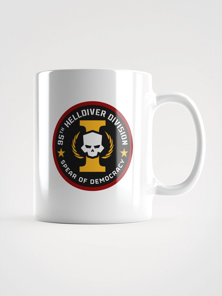 1st Fleet – Spear of Democracy Glossy White Mug product image (1)