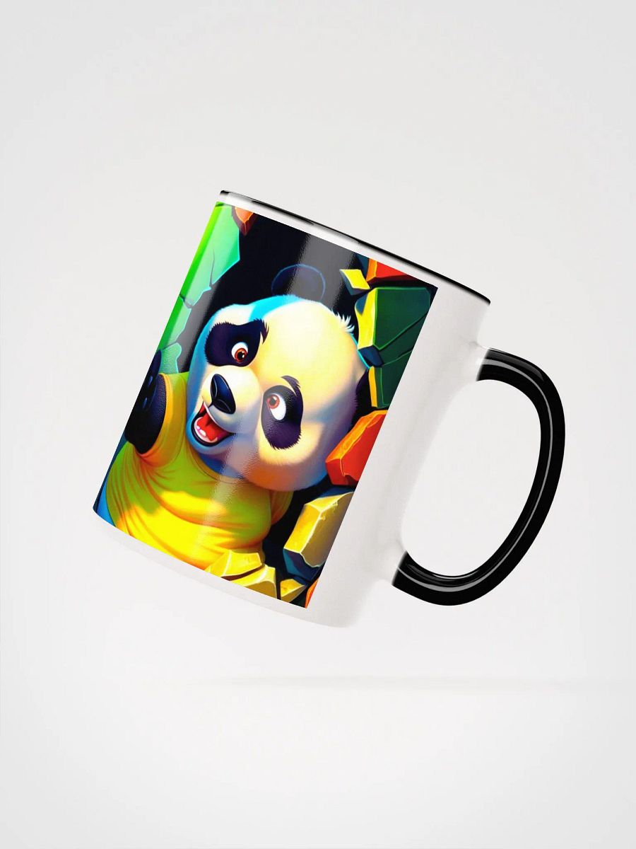 Excited Panda Breakthrough Ceramic Mug product image (10)