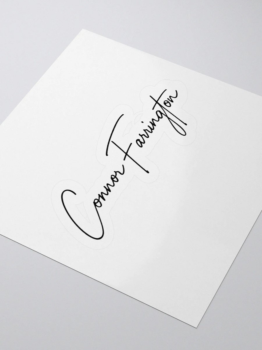 Signature Kiss Cut Stickers product image (9)