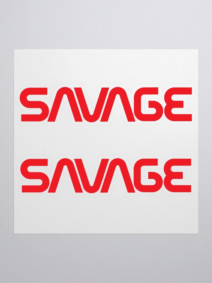 Savage Worm (Die-Cut Sticker) product image (1)