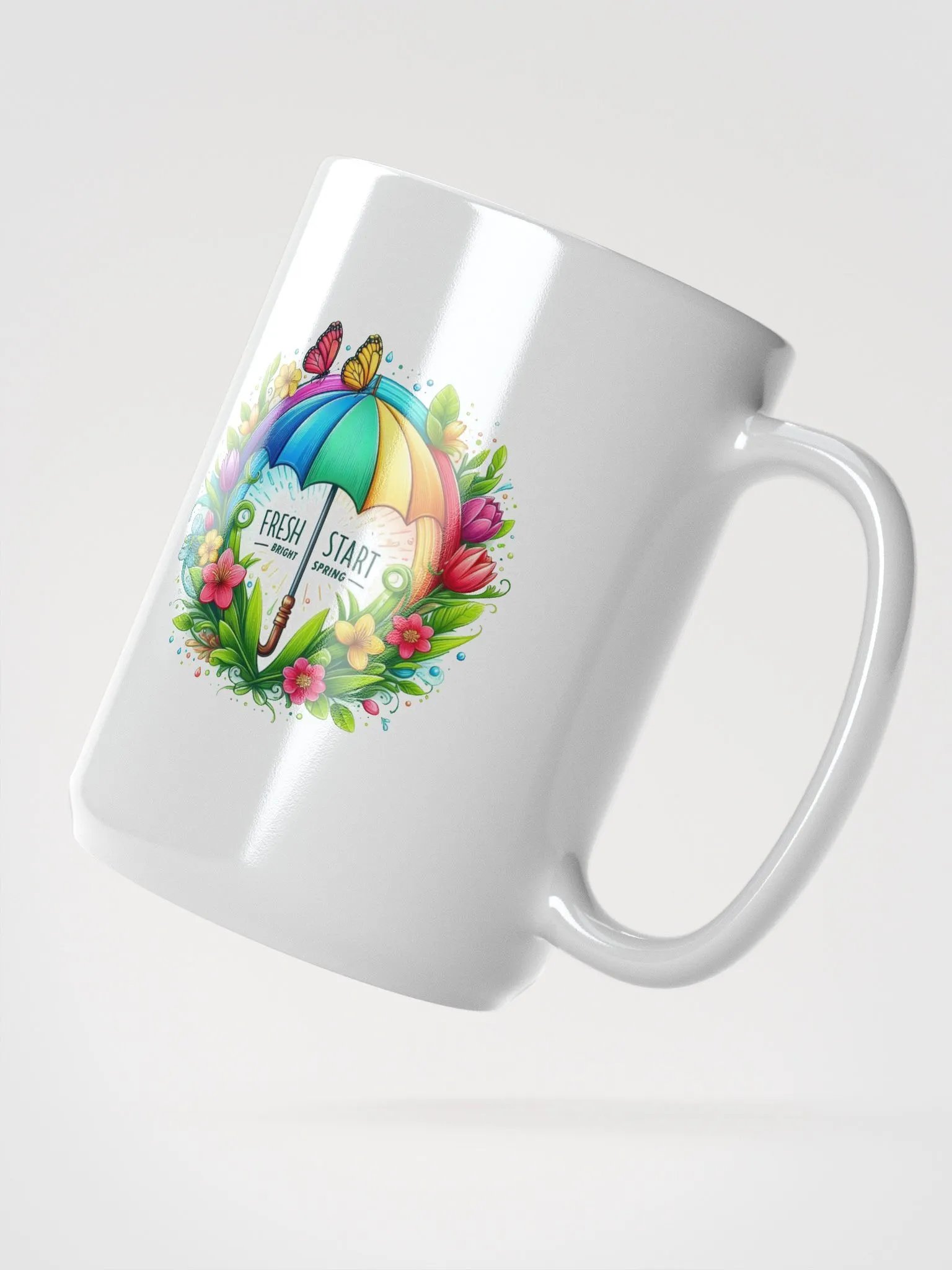 Fresh Start Floral Mug product image (2)