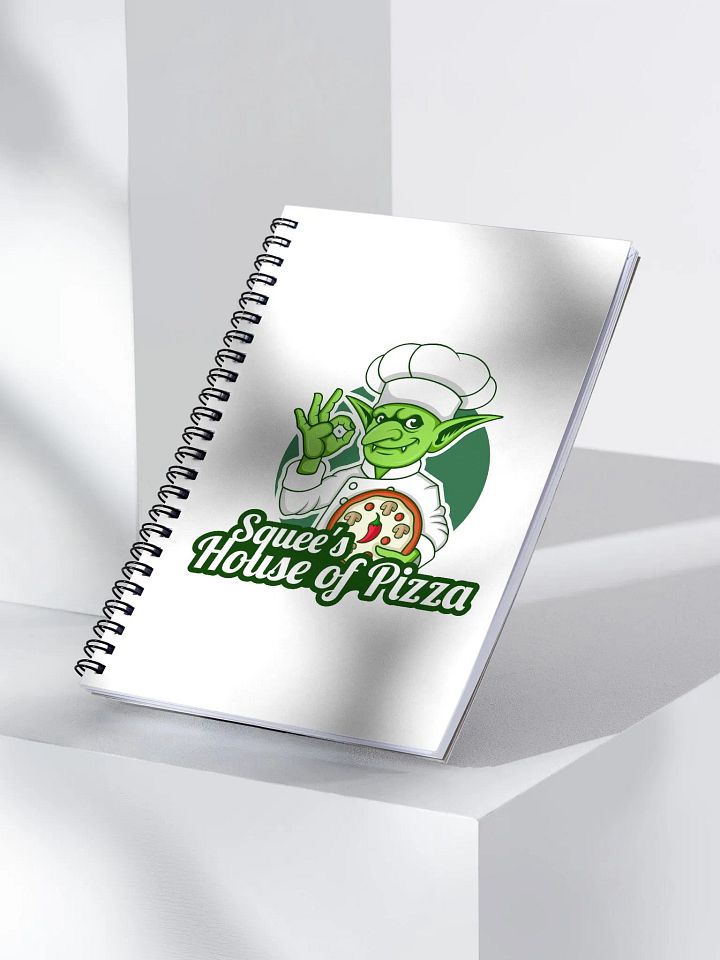 Squee’s House of Pizza Spiral Notebook product image (2)