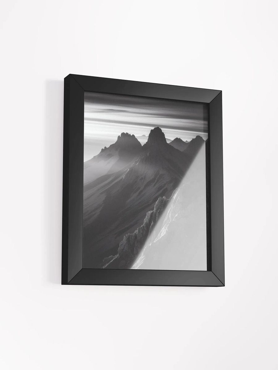 Misty Mountain Majesty Framed Poster product image (3)