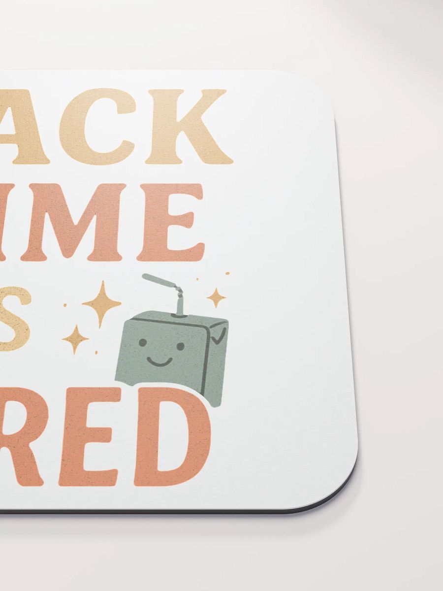 Snack Time Is Sacred Mouse Pad – Teacher Desk Must-Have product image (5)