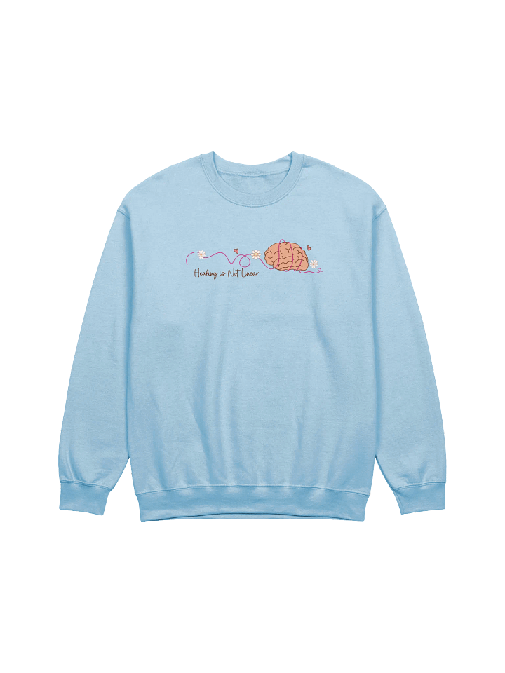 Healing Is Not Linear - Premium Crewneck Sweatshirt product image (1)