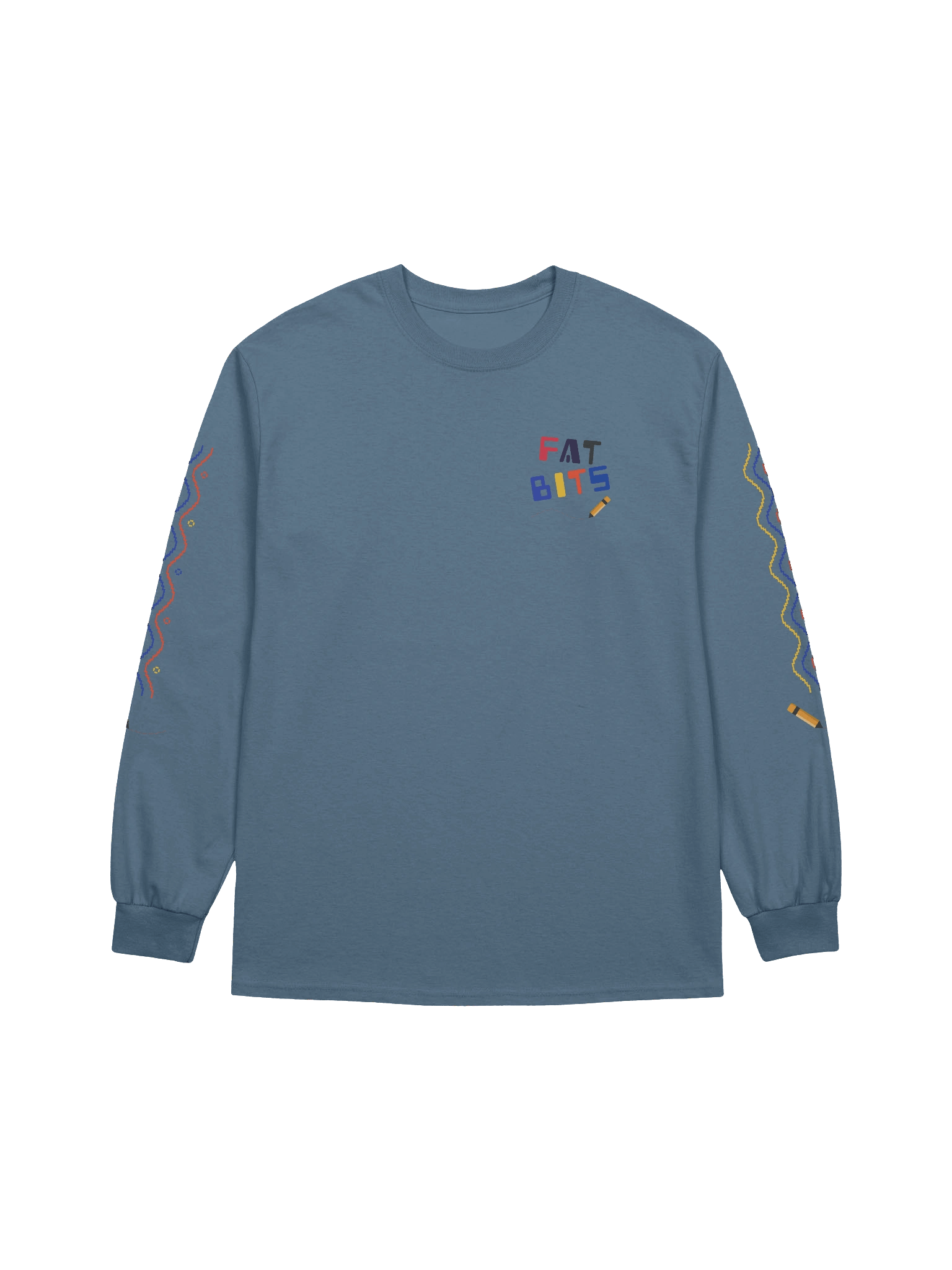 Fat Bits long sleeve tee product image (3)