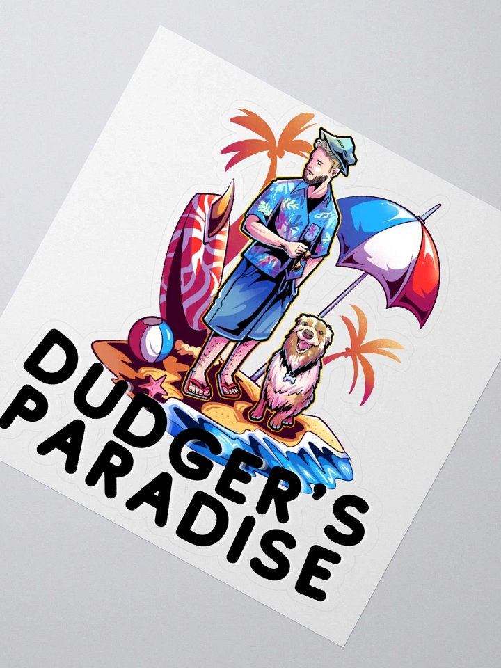 Paradise Sticker product image (2)