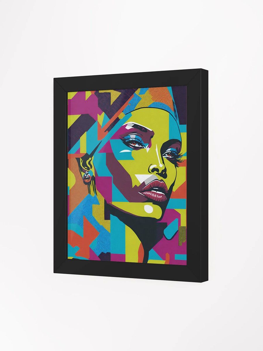 Vibrant Geometric Pop Art Framed Poster product image (30)