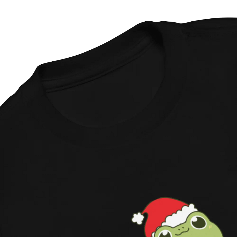 Festive Frog Christmas Toddler T-Shirt product image (12)
