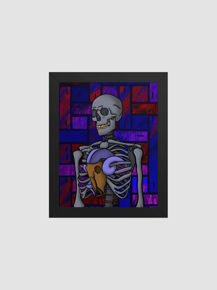 Skeletal Animal Framed print product image (1)
