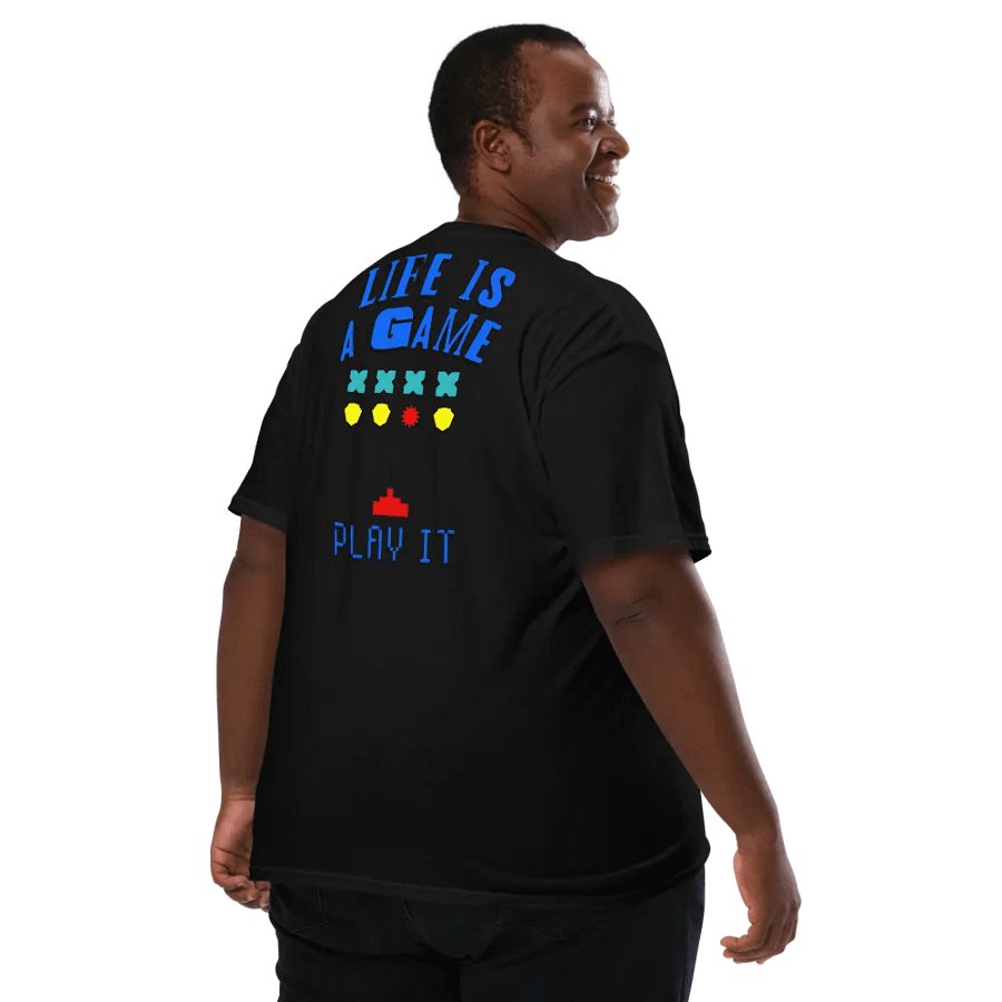 Life is a game - pocket T product image (27)