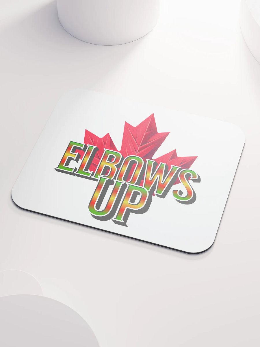 Elbows Up Maple Leaves Gradient Mouse Pad product image (3)