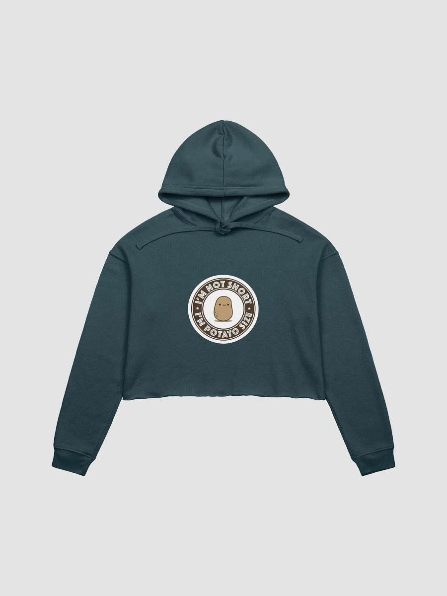 Potato Size Vibes Crop Hoodie product image (4)