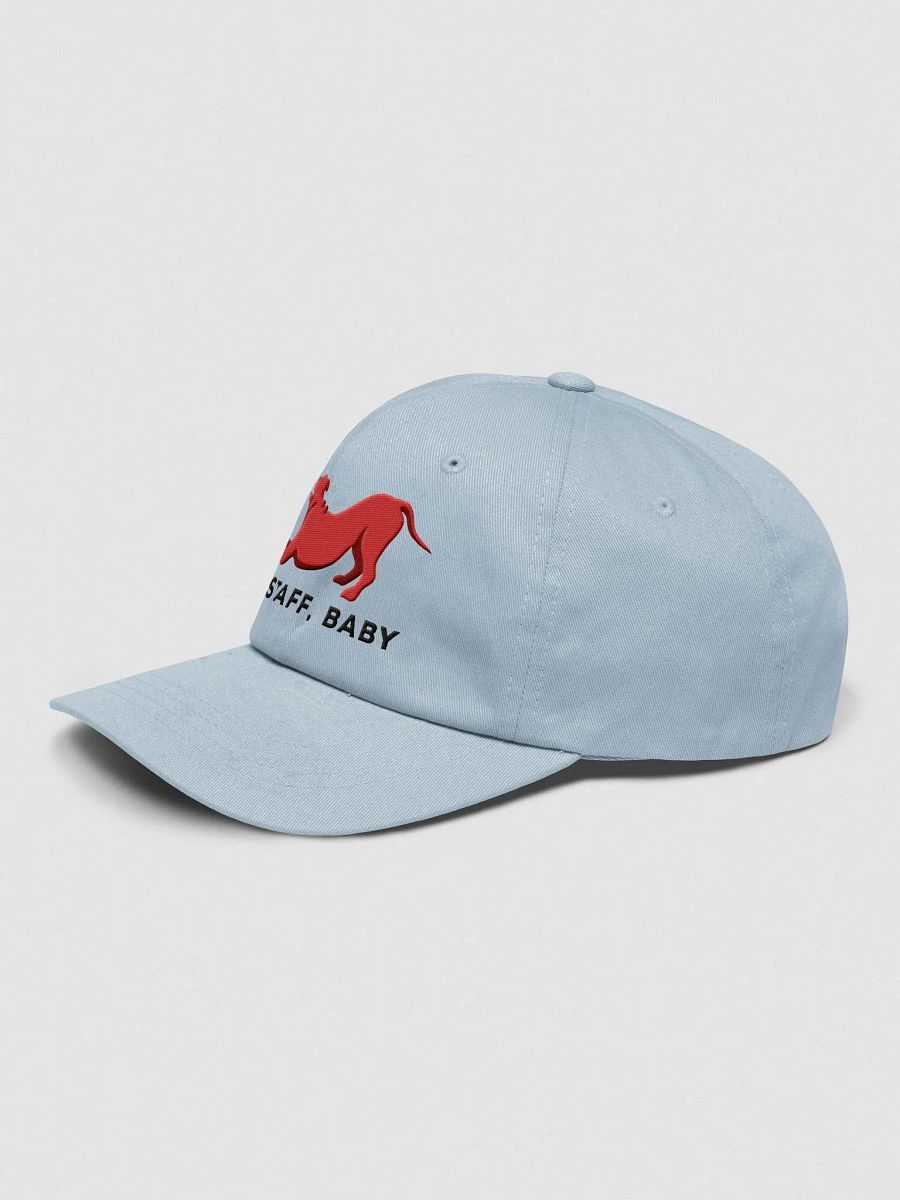 Hot Staff, Baby Classic Dad Hat(Embroidered) of a Staffordshire Terrier(Red) product image (15)
