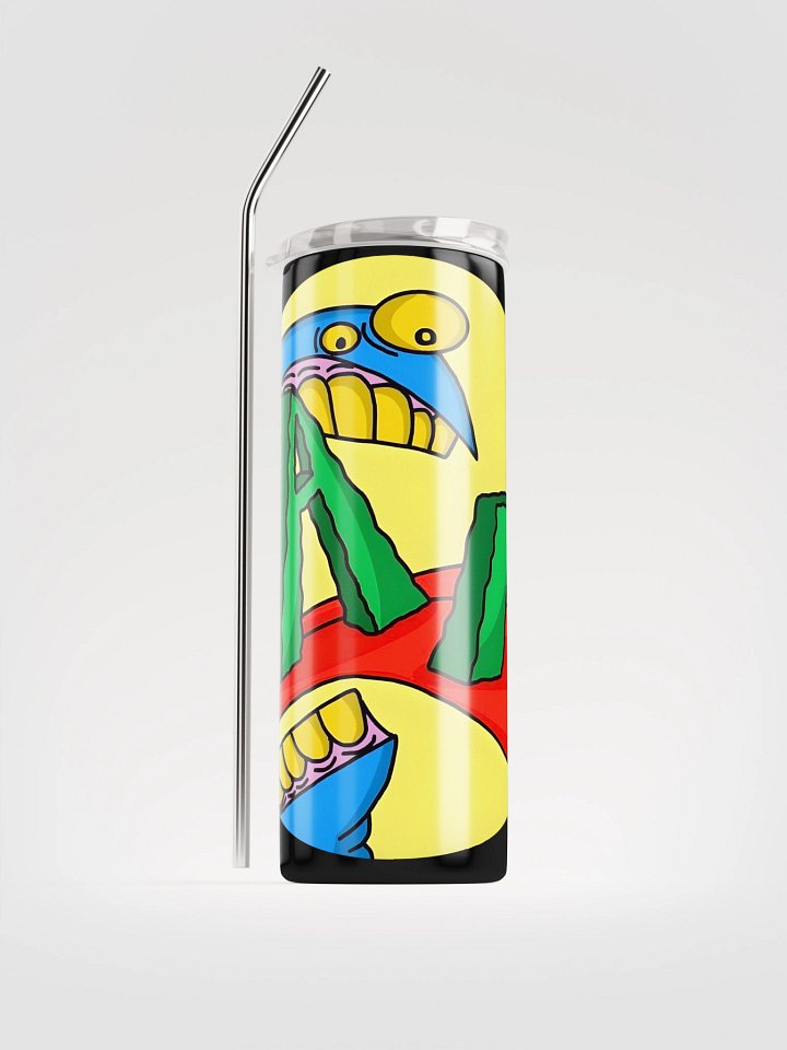Alpha Mansion Logo Stainless Steel Tumbler product image (1)