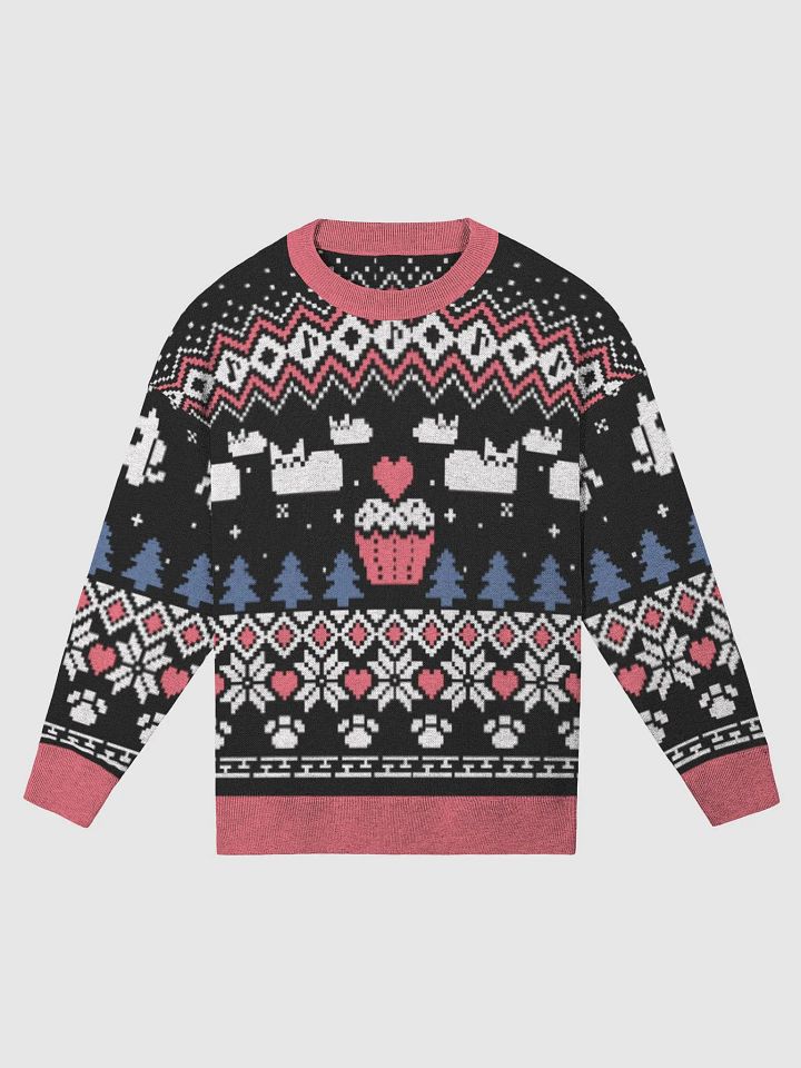 Cozy Cake Relaxed Fit Sweater - Black product image (1)