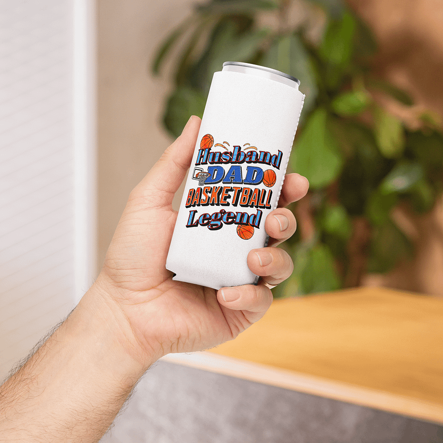 Husband Dad Basketball Legend Can Cooler product image (4)