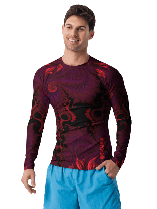 Fractal men's long-sleeved shirt - Mercurial Marrow product image (7)