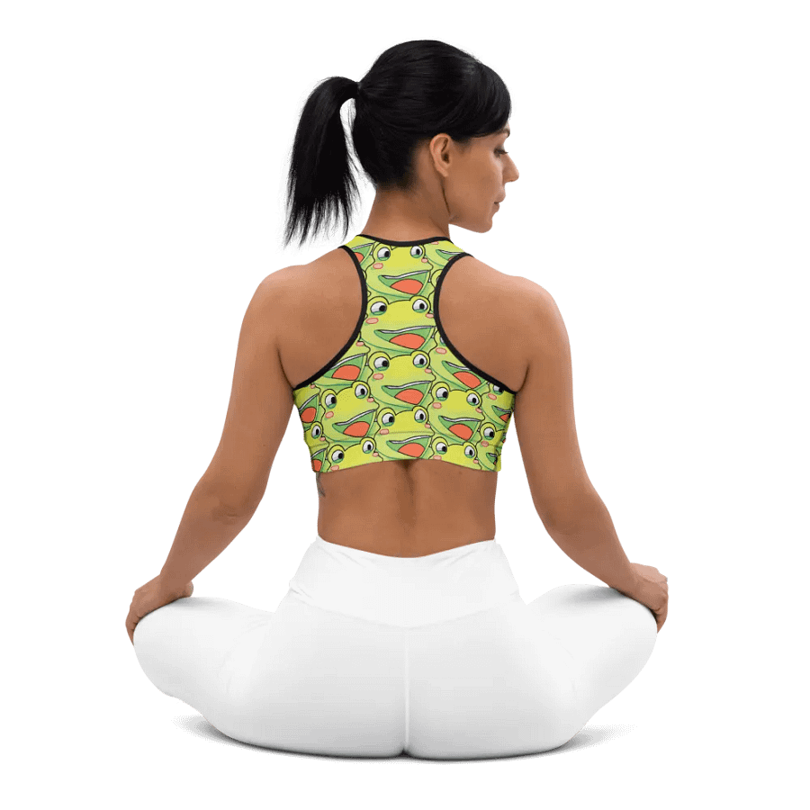 Croakitoad CroakChamp Women's Sports Bra product image (15)