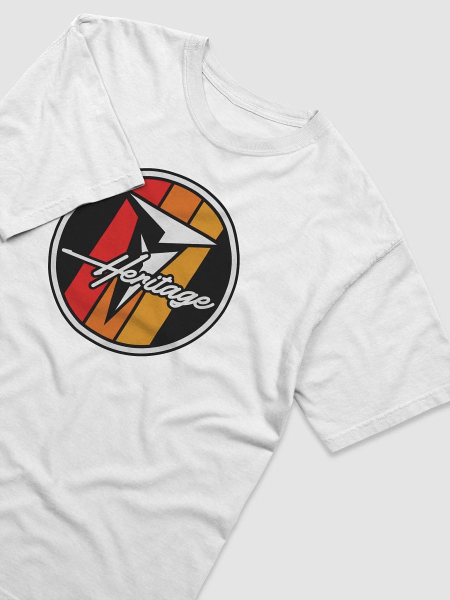 Retro Heritage Logo T-Shirt White product image (3)
