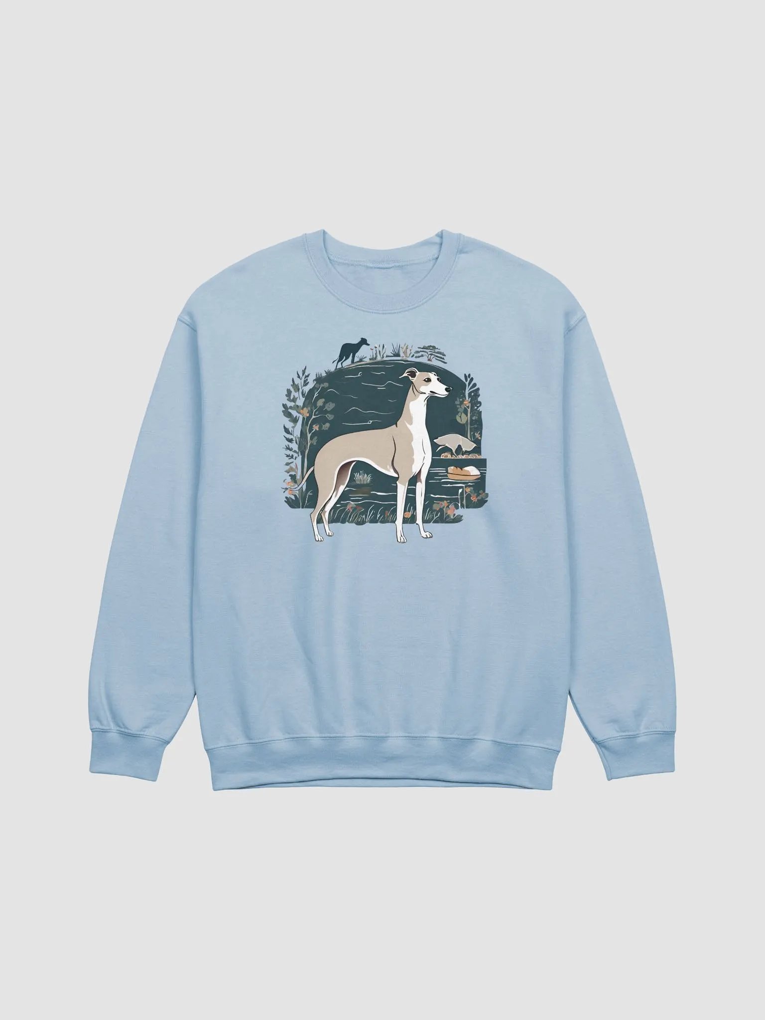 Botanical Greyhound Crewneck Sweatshirt product image (2)