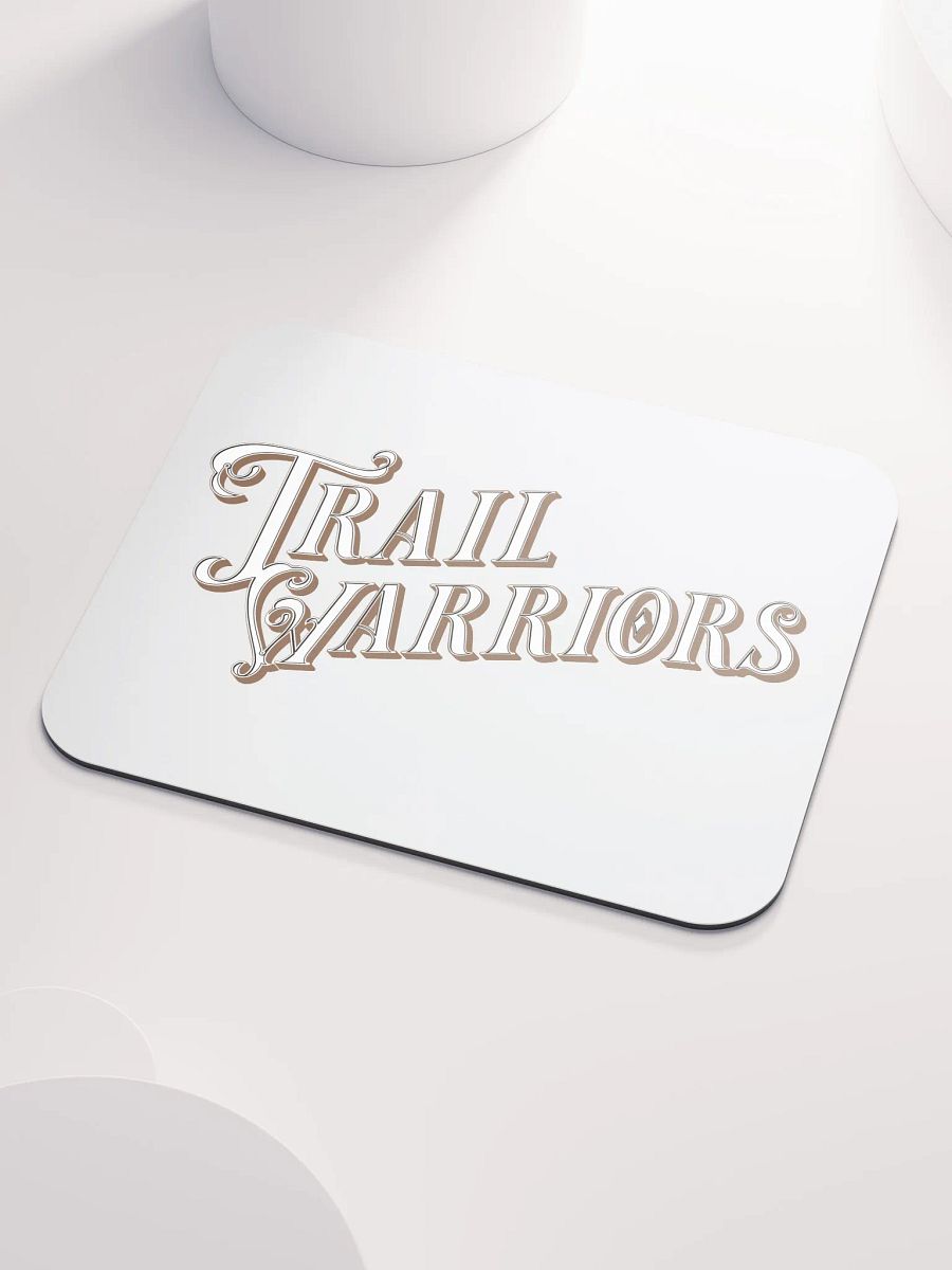 Brown Classic Trail Warriors Emblem Mouse Pad product image (3)