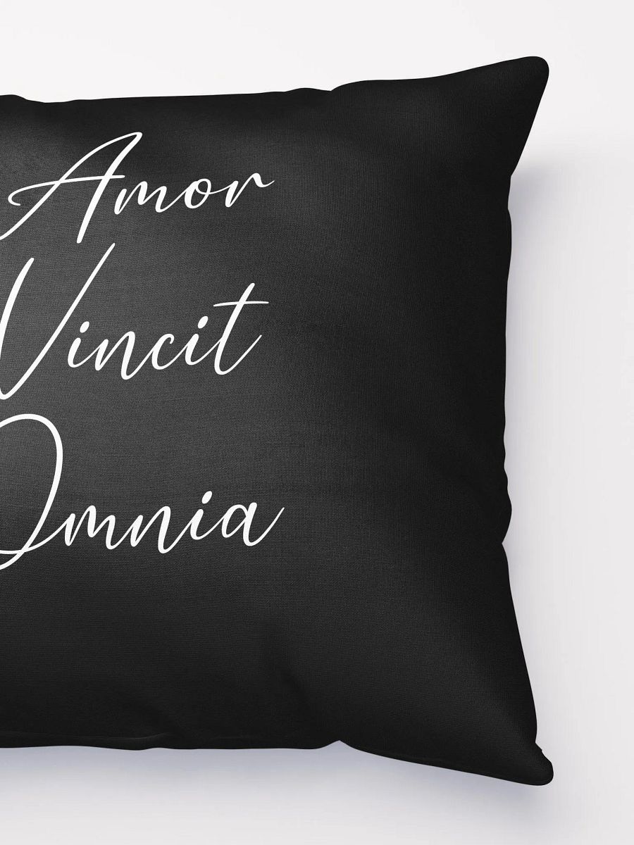 Amor Vincit Omnia Pillow product image (5)