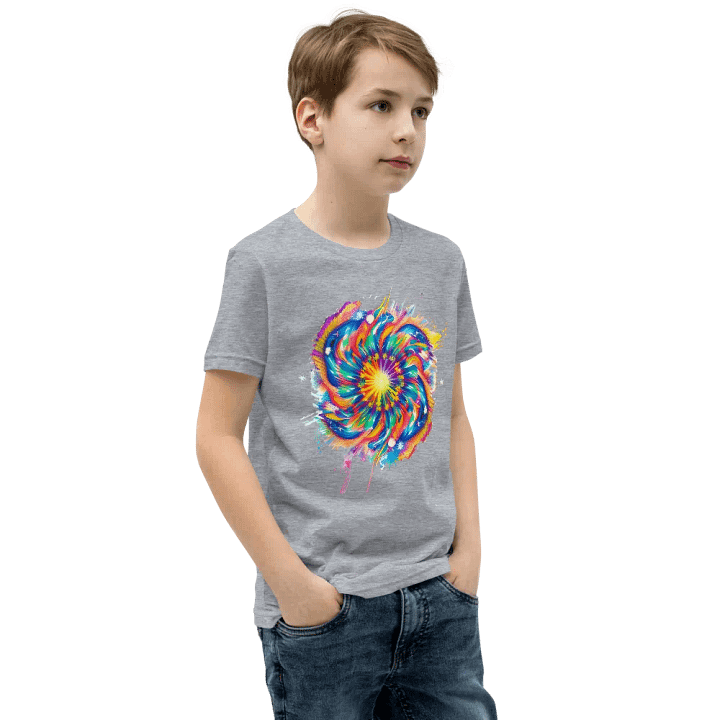 Spiral Burst Youth T-Shirt product image (33)