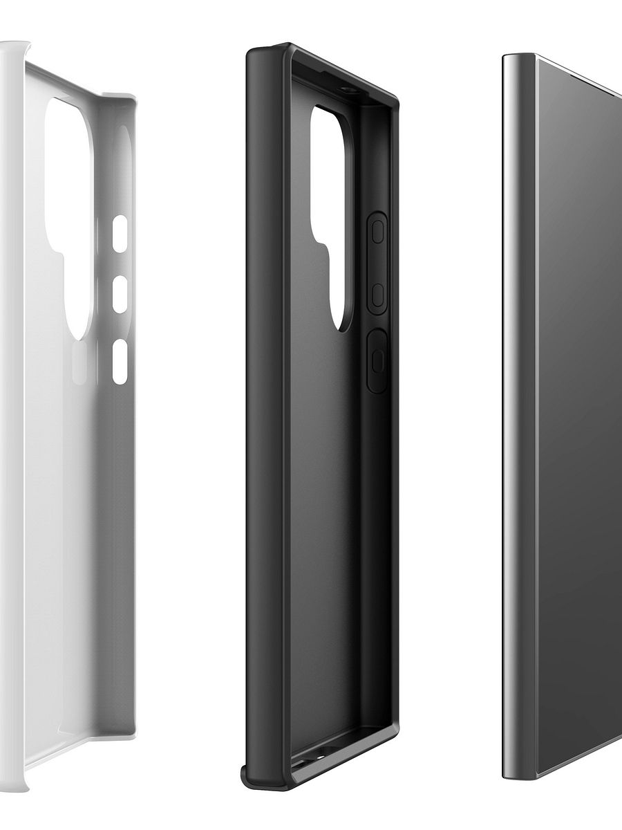 Minimalist Iced Coffee Samsung Case I Funny Coffee Lover Phone Cover I Funny Quotes I Wireless Charging Supported product image (3)