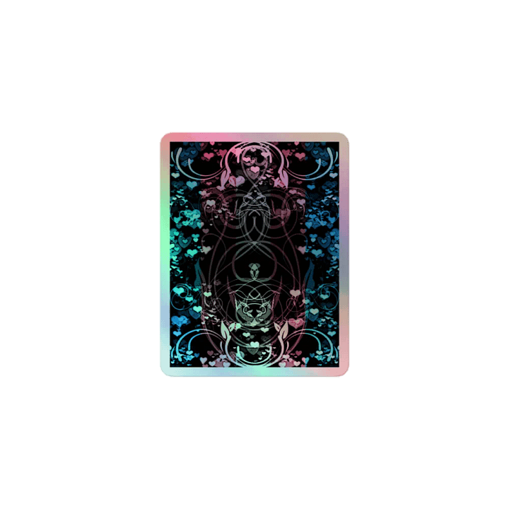 Transgender Pride Flag Sticker (Flourish Variation) product image (1)